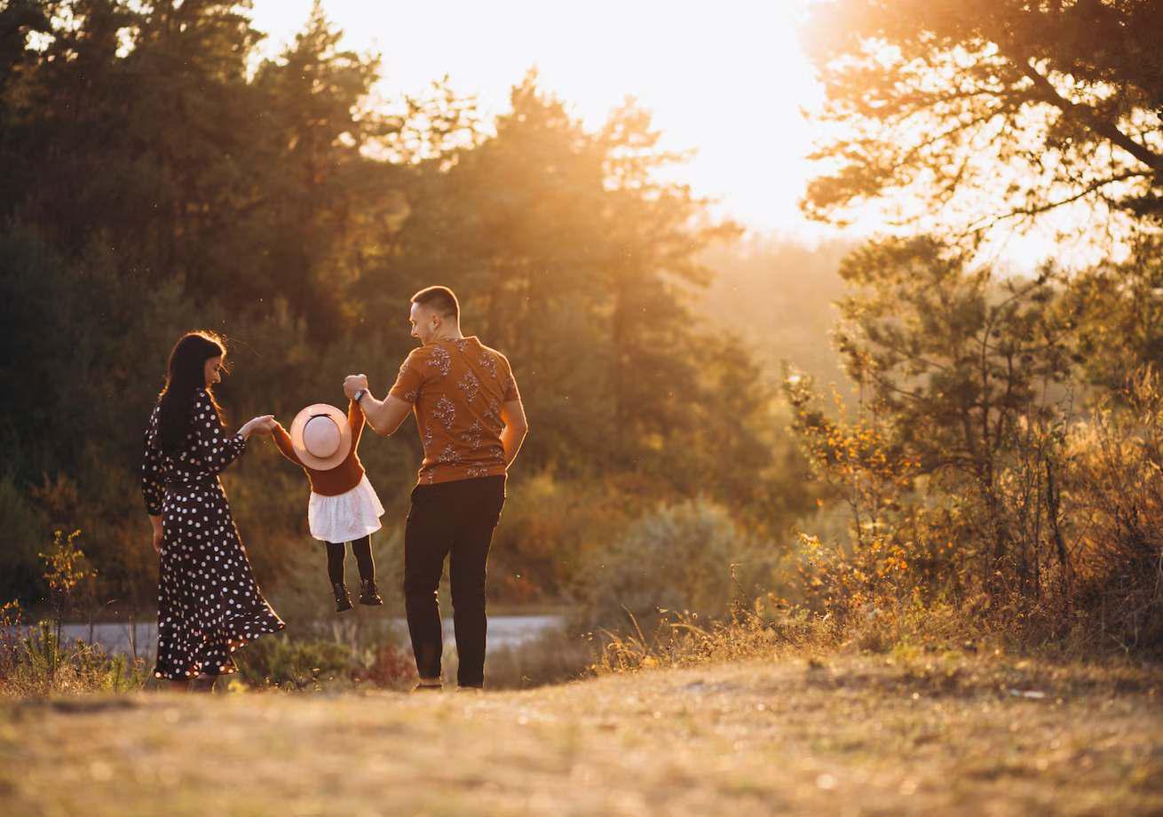 Happy Family enjoying a premium lifestyle
